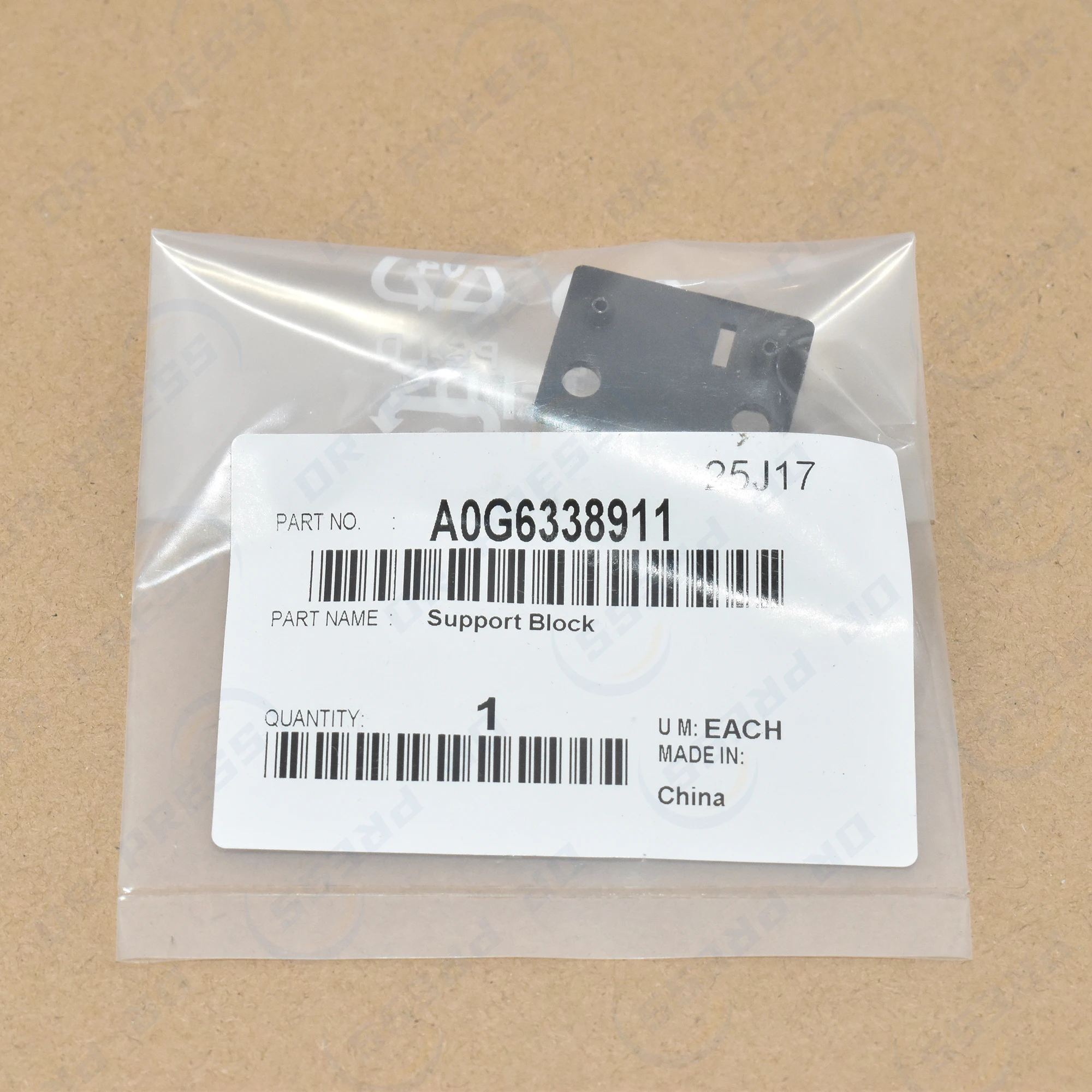 A0G6338911 Support Block for Konica Minolta 1052 1250 1051 1100 1200 951 2100