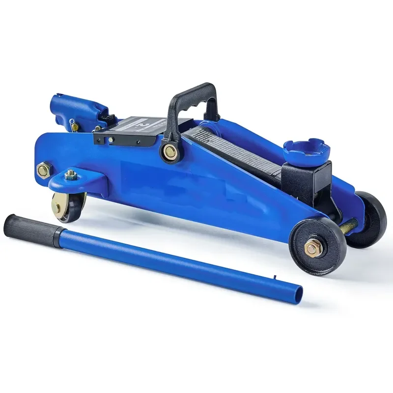 Horizontal Vertical Aluminum Hydraulic 3 Tonnes Auto Repair Dual Pump Ultra Low Level Oil Pressure Jack