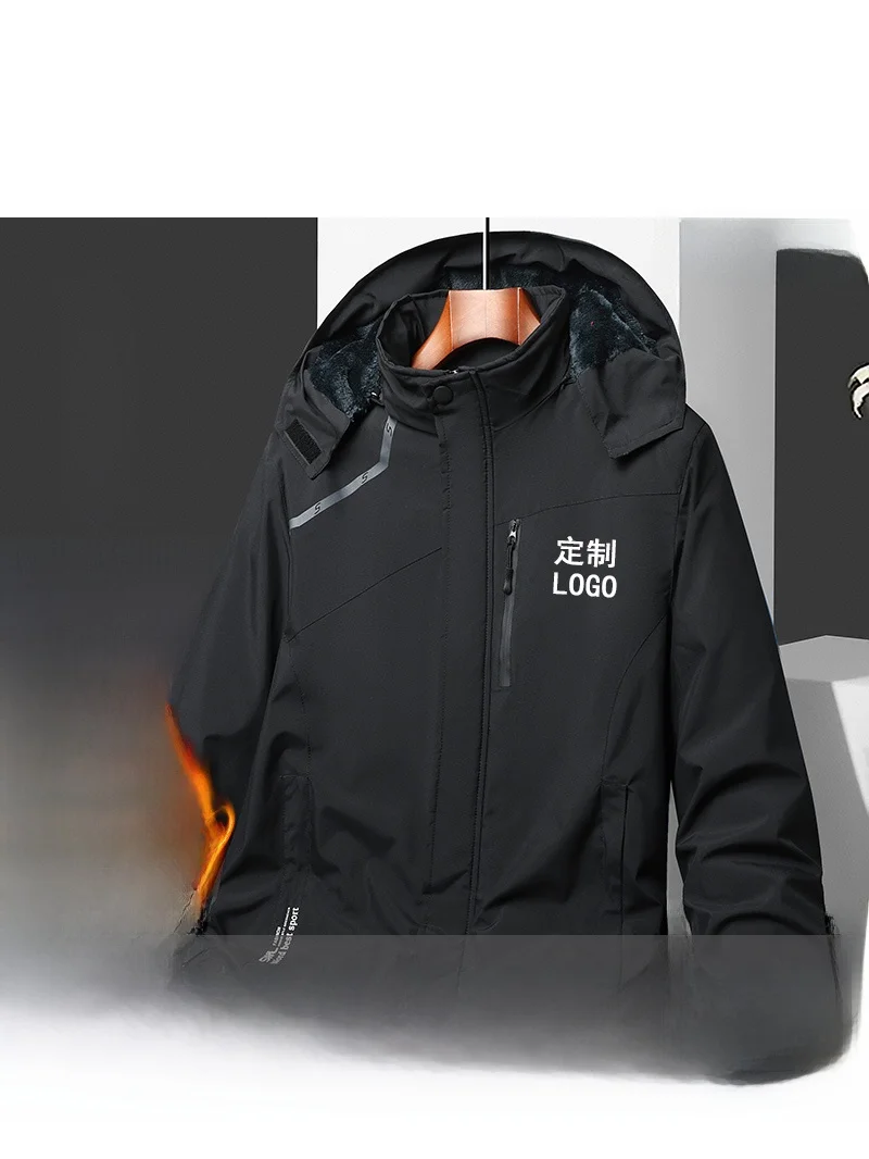 

Men's Winter Workwear Thiened Cotton Jaet Warm Cold-resistant ort Fce-lined Labor Protection Cotton Coat Upper Body