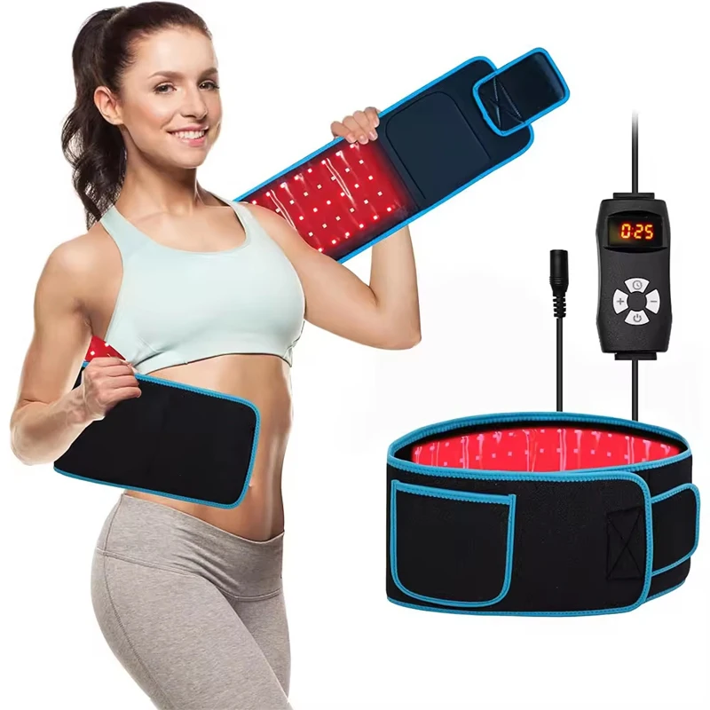 

Red Infrared Light Therapy Belt 850nm 660nm LED Beauty Devices fo Wrap Burn Fat Face Wrap Slimming Waist Heat Pad Full Body