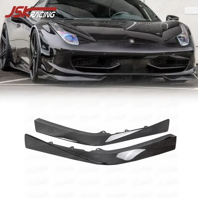 Dry Carbon Fiber Front Splitter for Ferrar 458 Italia and Spider