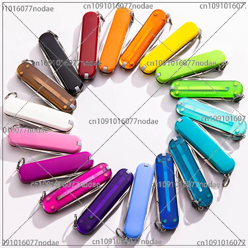 Original Authentic Swiss Army Knife 58mm Mini Model 0.6203 Swiss Fruit Knife Multi-function Folding Knife