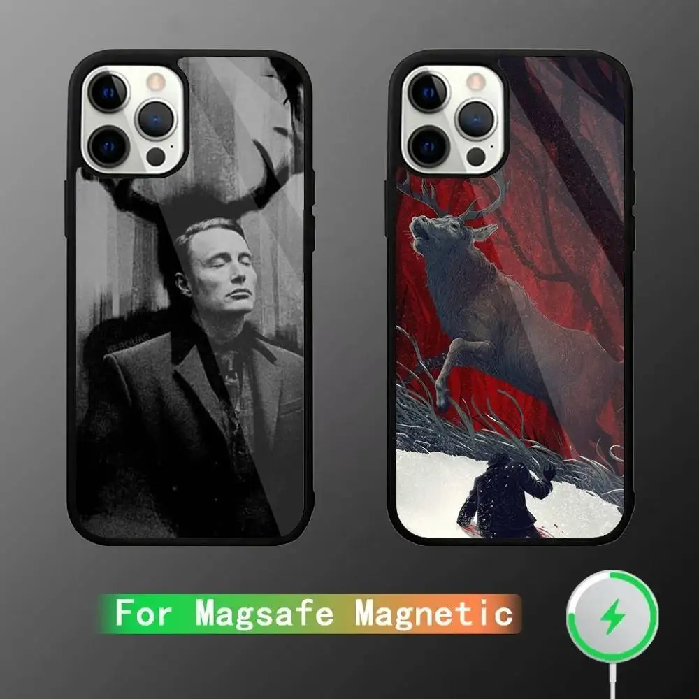

Hannibal Will Graham Phone Case For iPhone 17,16,15,14,13,12,11,Pro,Max,Plus,Mini,SE4,E Magnetic Magsafe Wireless Charging