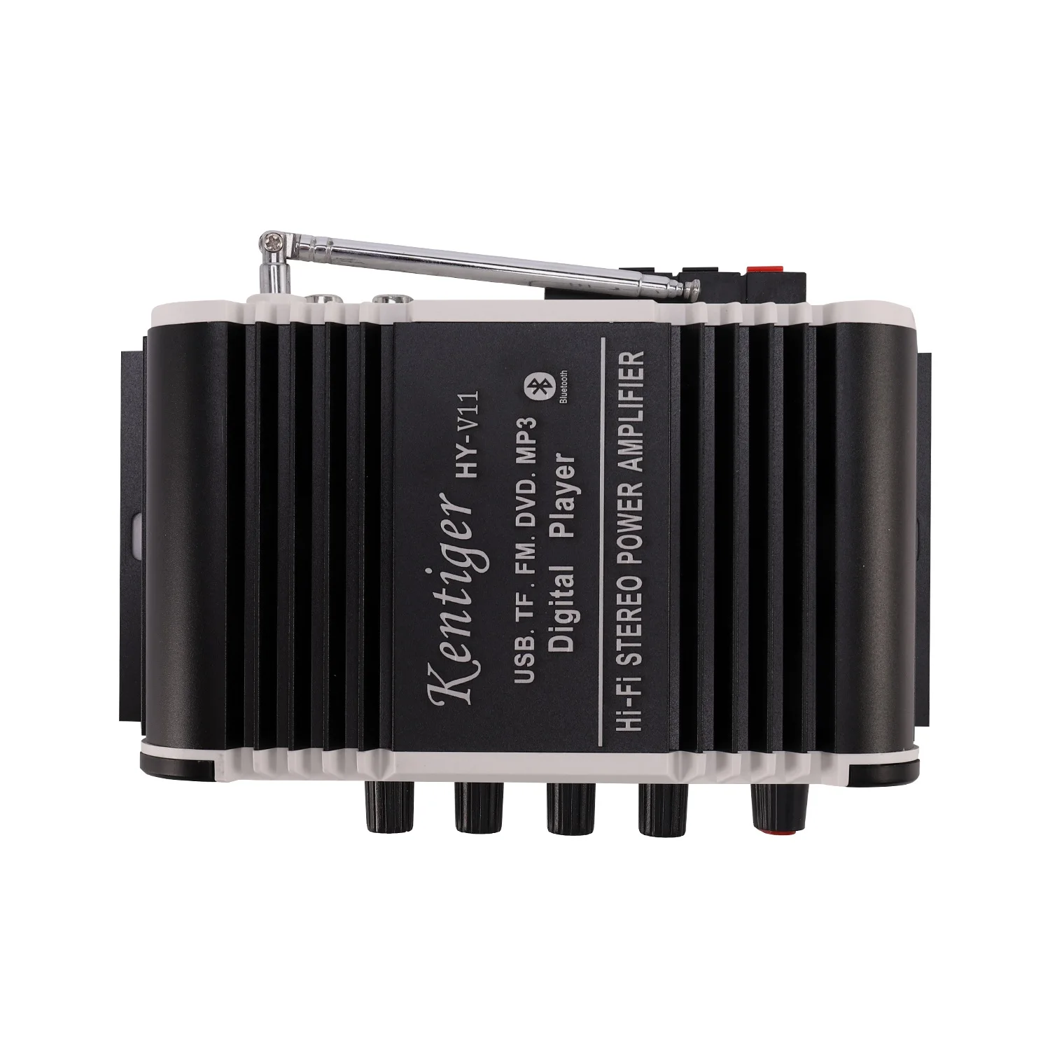 

TCE - V11 Bluetooth Amplifier 2-Channel Super Bass Audio Amplifier With Remote Controller Tf Usb Fm 85Db Mp3 Fm Radio