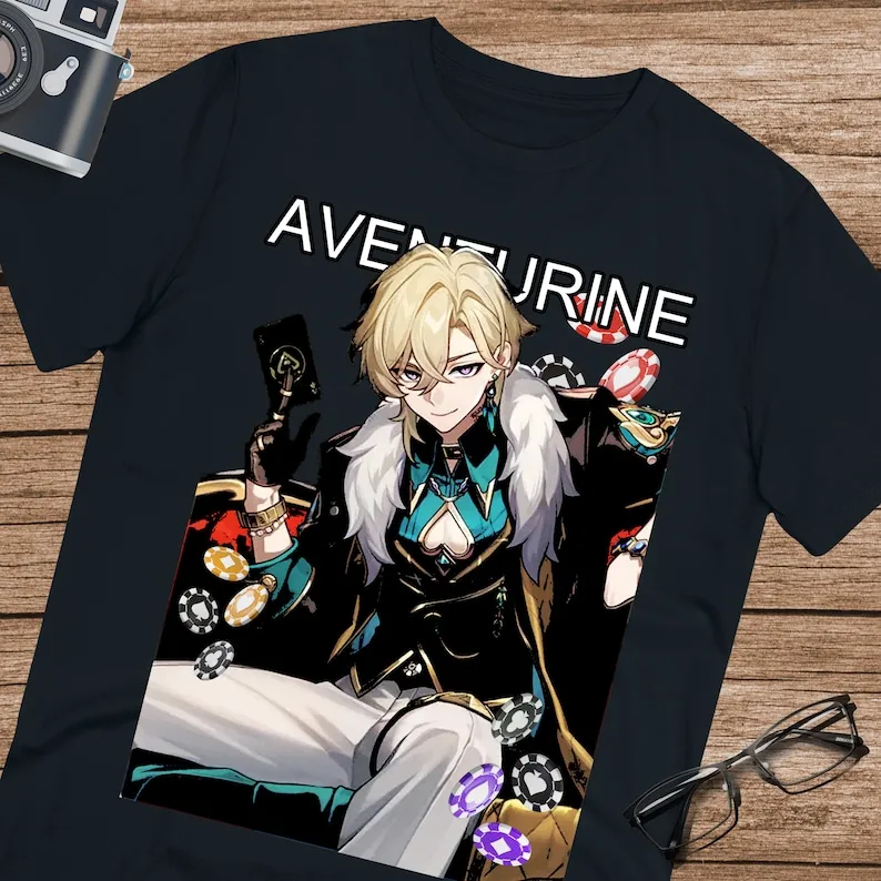 Aventurine honkai star rail Shirt star rail gift Unisex Ultra Cotton Tee