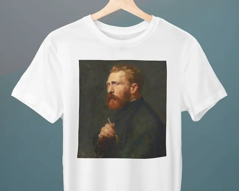 Vincent van Gogh, John Russell Painting, Unisex T-Shirt, Art T-Shirt, Portrait, Gift for Her, Gift for Him, Art Lover Gift