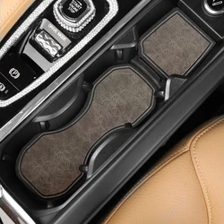 For Volvo XC60 water cup mat S90 XC90 S60 V60 V90CC XC40 door slot mat Water cup anti-skid mat Interior modification products