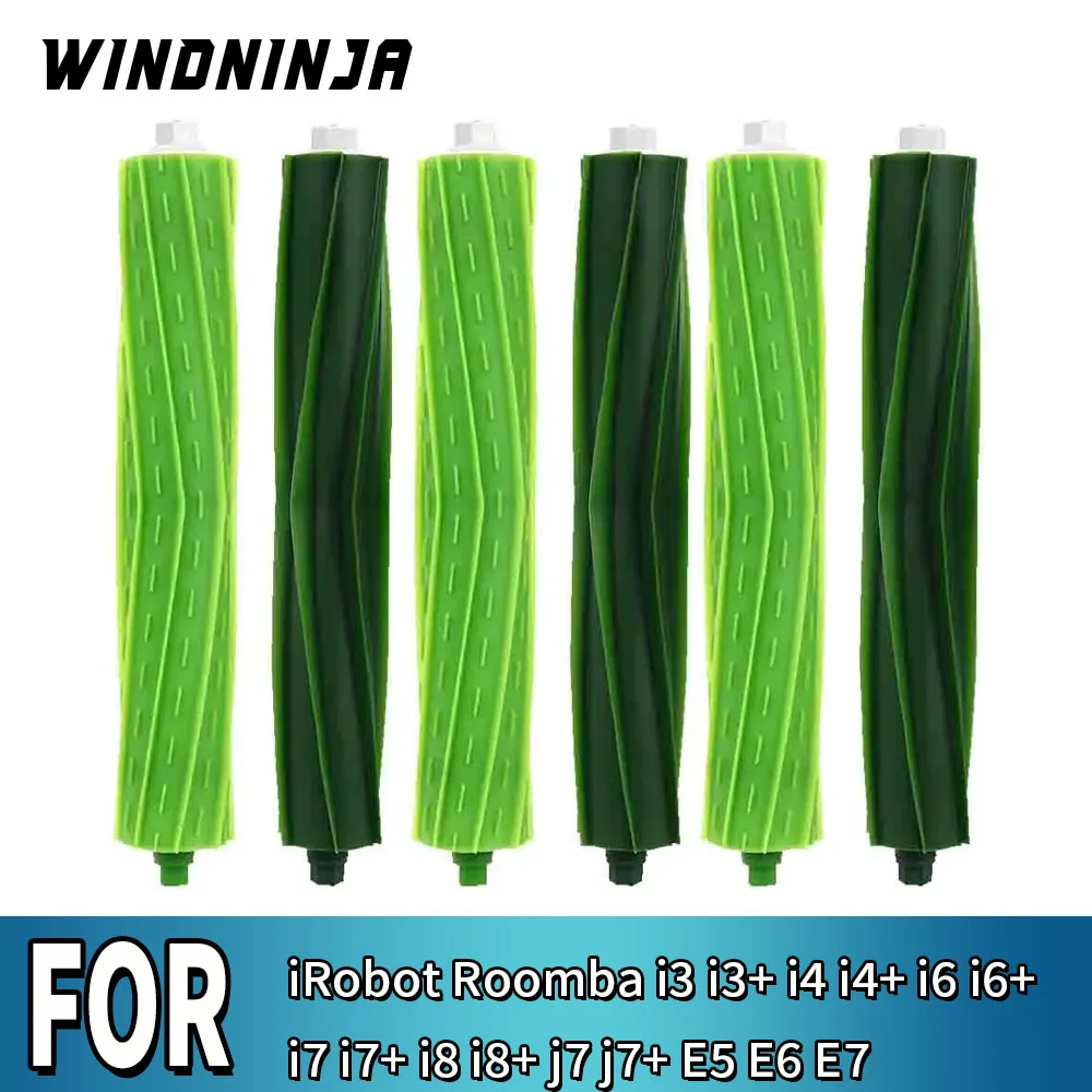 Rollenbürste für iRobot Roomba i3 i3+ i4 i4+ i6 i6+ i7 i7+ i8 i8+ j7 j7+ E5 E6 E7 Staubsauger – Ersatzteil mit Rollenborsten