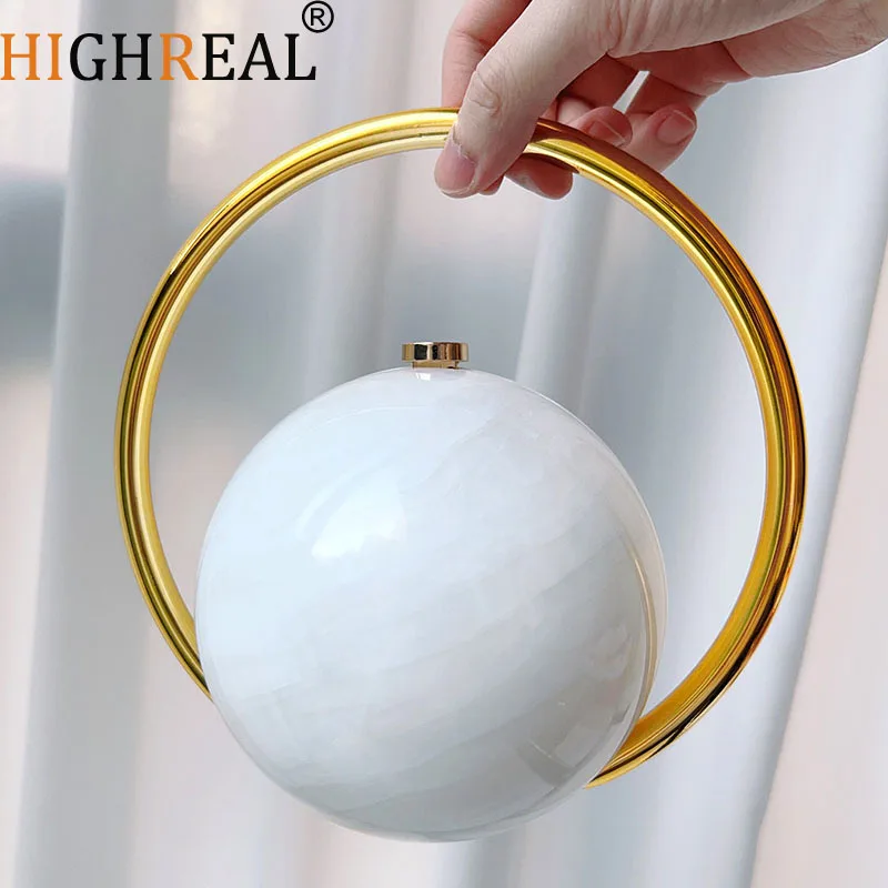 New Round Ball Women's Handbag Brand Designer Bowling Bag PVC Mini Shoulder Bags Female Luxury Purse Fashion Armpit Bag