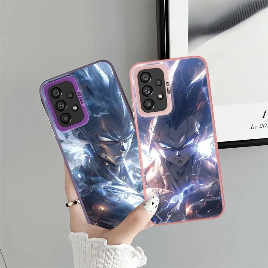 أنيمي كول D-BZ حافظة لهاتف سامسونج جالاكسي A54 A55 A51 A52 A04 A05 A10 A20 A72 A71 A06 A07 A56 A30 A50 A02 A03 غطاء الهاتف الخلفي #4