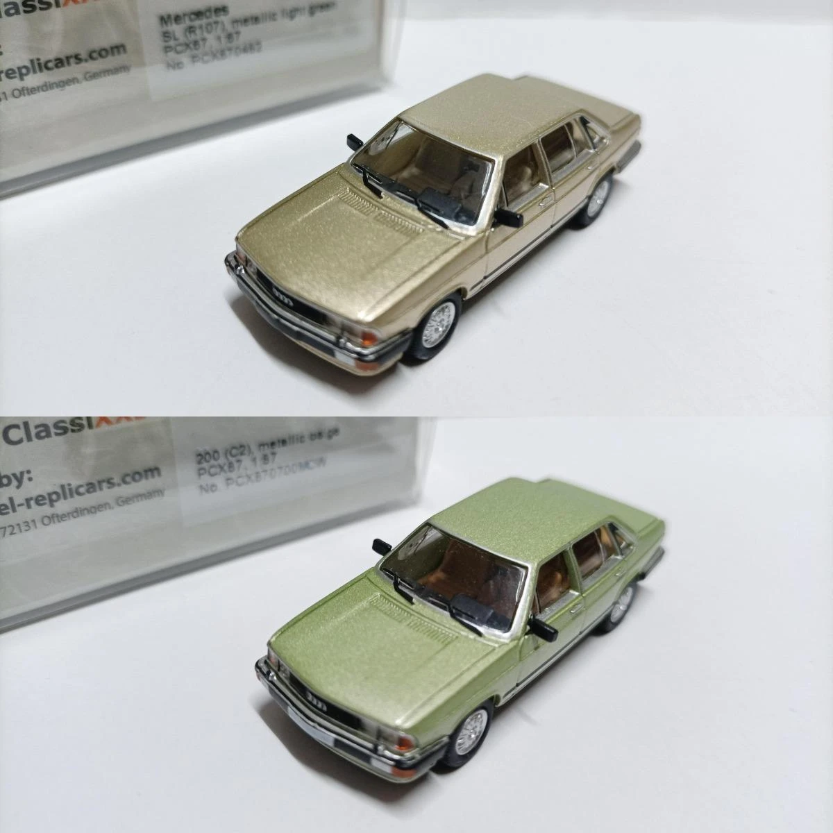 Premium ClassiXXs 1:87 200 C2 Simulation Limited Edition Resin Metal Static Car Model Toy Gift