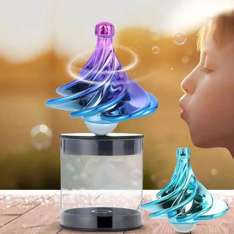 Zabawna zabawka biurkowa - obrotowy spinner kinetyczny do ściskania, antystresowy prezent dla dorosłych i dzieci na urodziny, Boże Narodzenie