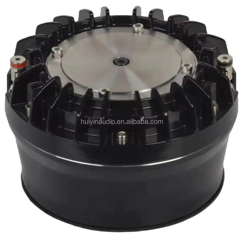 BOLRZO HYT-9002 Neodymium 3.5-inch MF compression driver 250wrms 8 16 ohm 2-inch throat mid-range speaker for marine outdoor