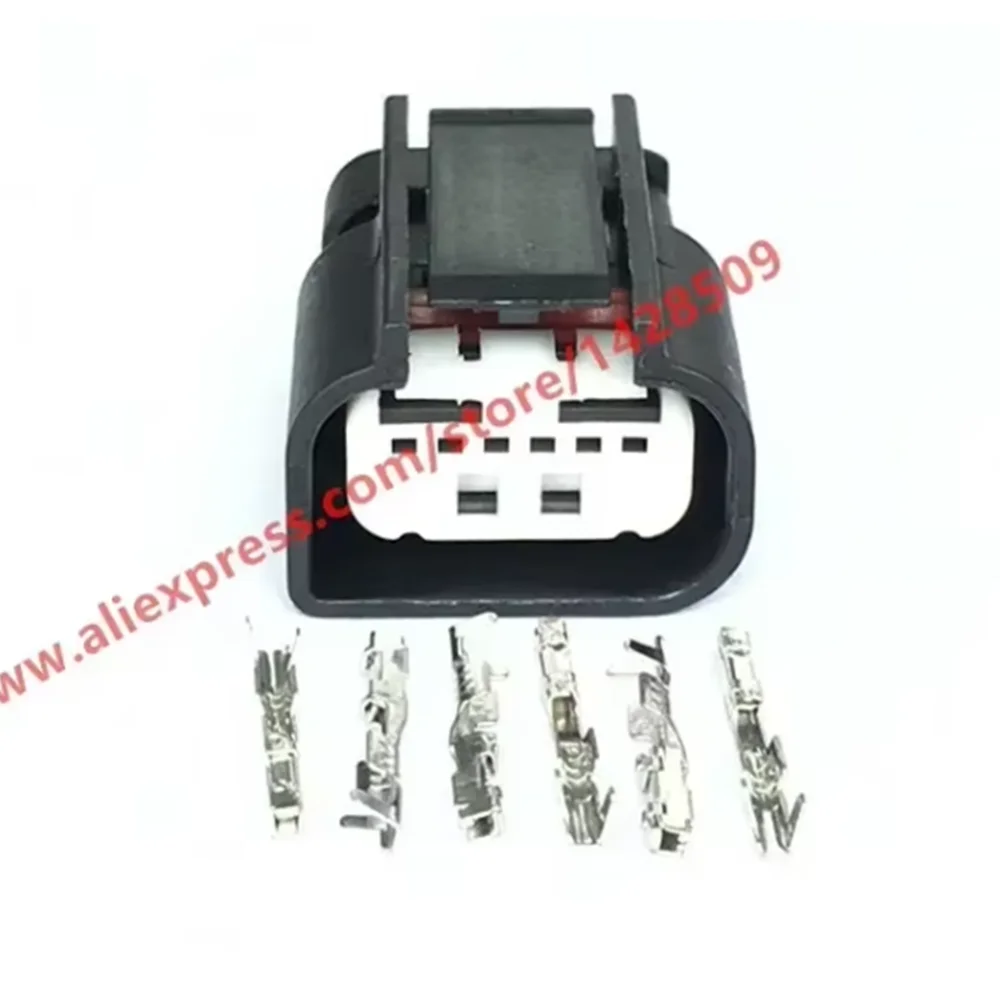 1 Set 6 Pin Automotive Rear View Camera RVC Plug Waterproof Electrical Connector For Ford Focus