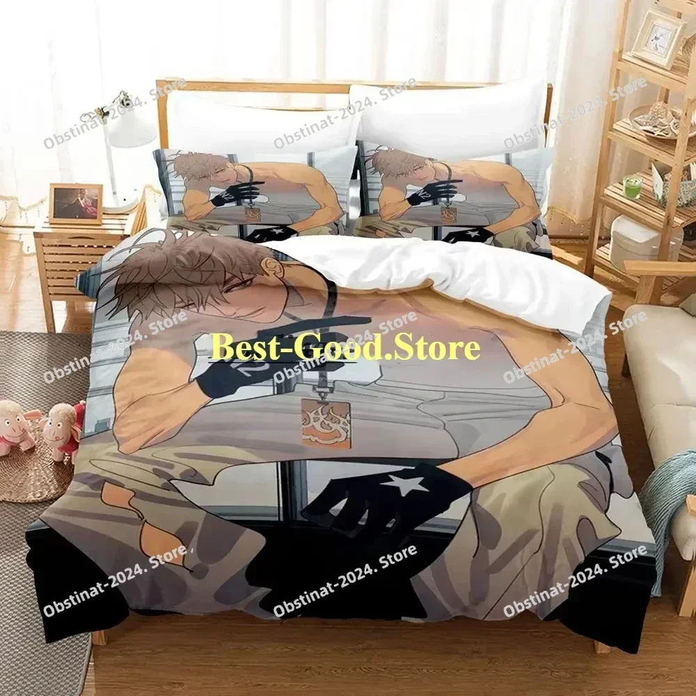 

Old Xian BL Anime 19 Days Bedding Set Single Twin Full Queen King Size Bed Set Aldult Kid Bedroom Duvetcover Sets Anime Bed