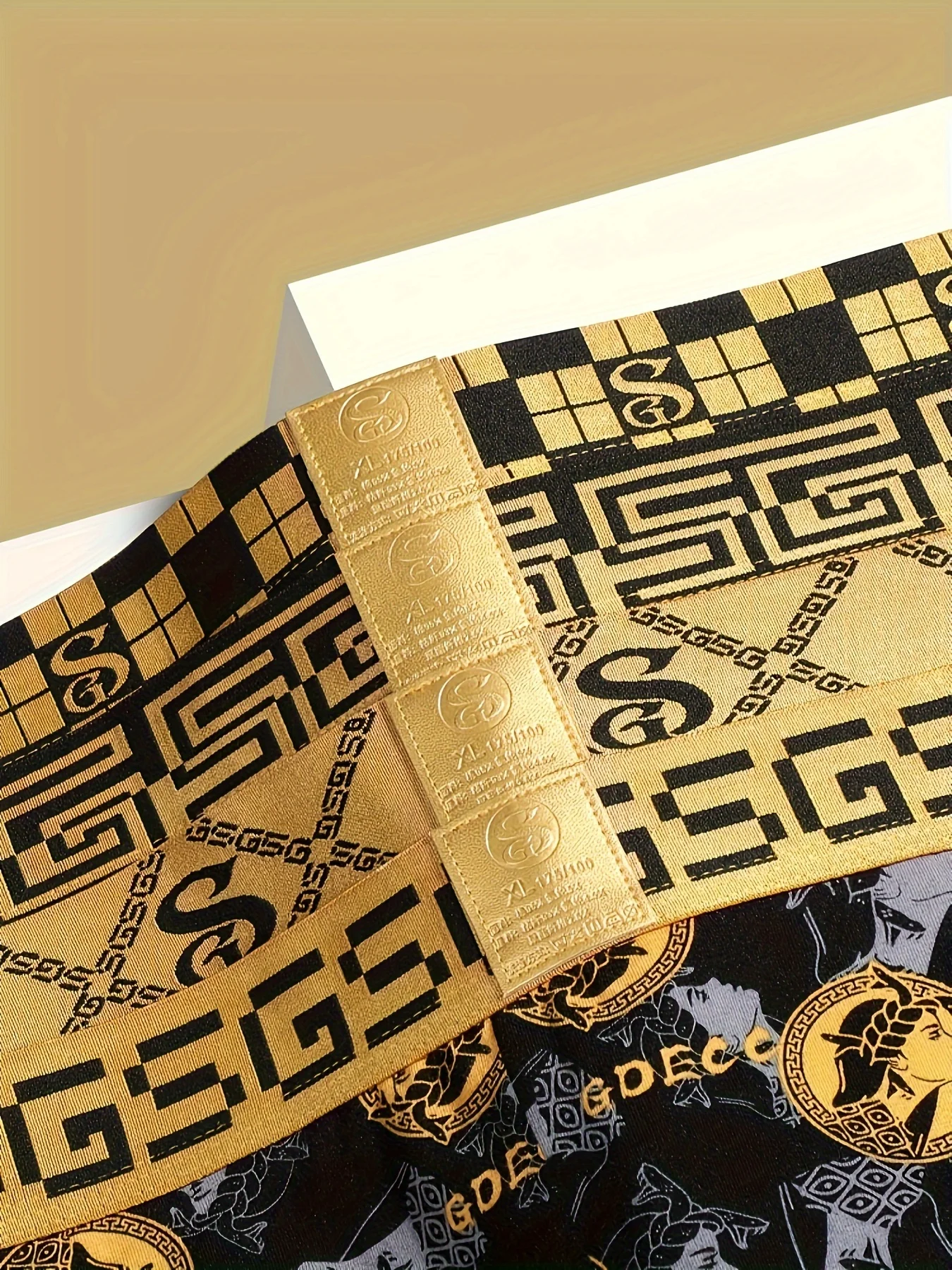 4 قطع من سراويل الملاكم الحريرية فائقة التبريد للرجال - قابلة للتنفس للغاية، مضادة للبكتيريا، ناعمة ومريحة فاخرة - عالية التمدد، 4 قطع