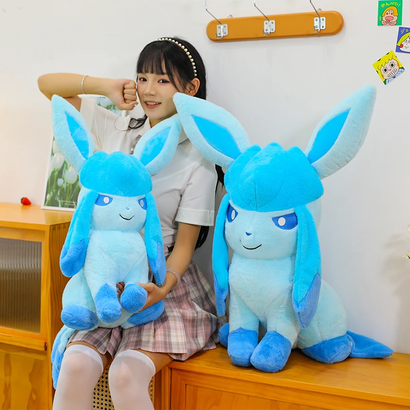 Poupée en peluche Pokemon originale de grande taille 45-80cm, oreiller de câlin, jouets de dessin animé doux, décorations de chambre, cadeau d'anniversaire pour enfants