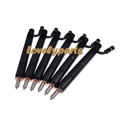 6X Fuel Injector 3931735 0432191531 for Cummins 6CT 8.3 CASE 2388 Magnum 255