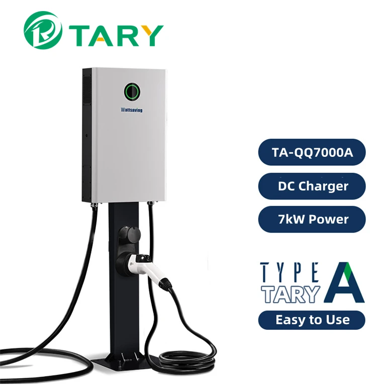 DC EV charger manufacturers integrated New energy electric car EV charger 7kw dc ccs solar ev charging station for electric car