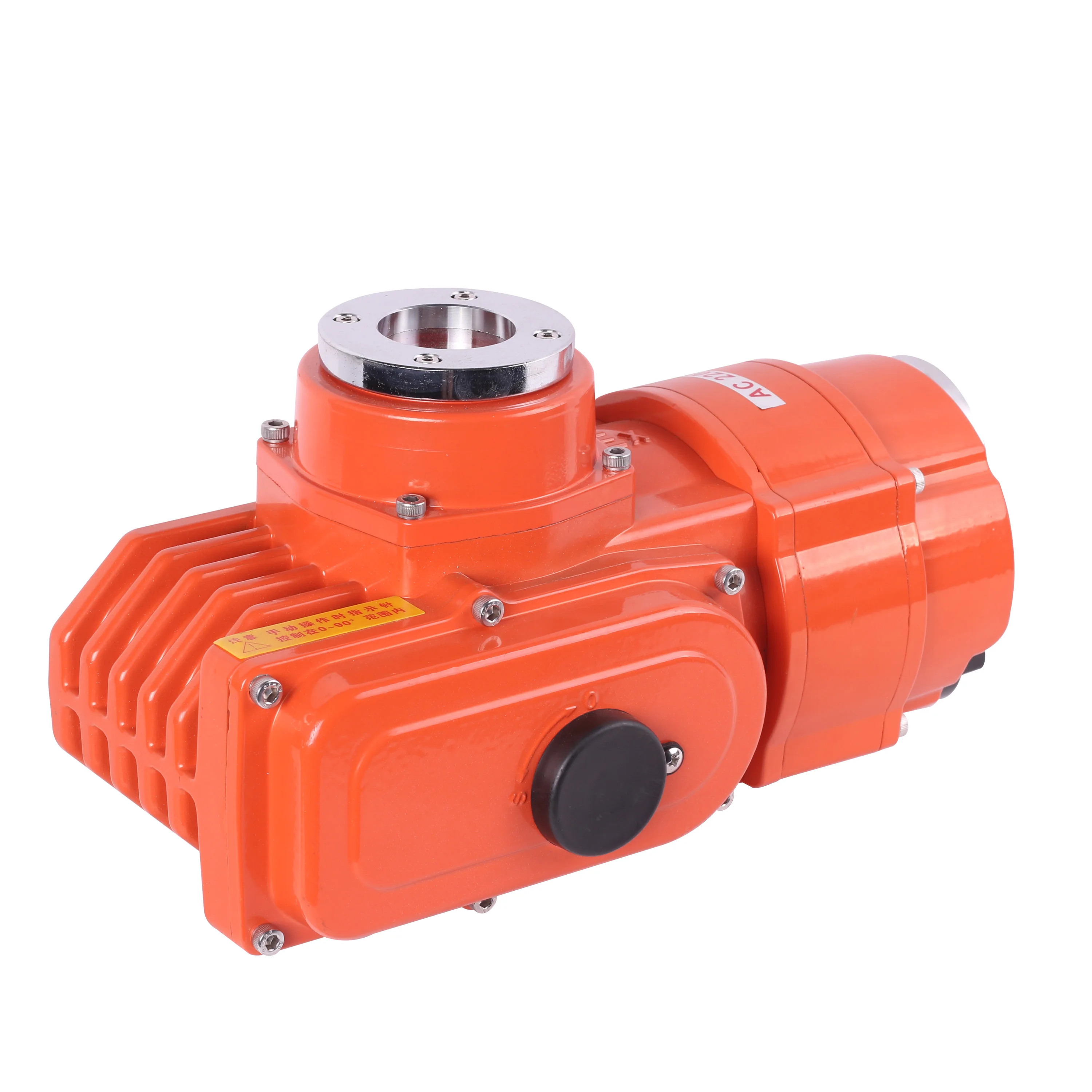 

ON/OFF electric actuator Mini electric valve actuator 90 degree rotation 4-20mA adjustable electric actuator