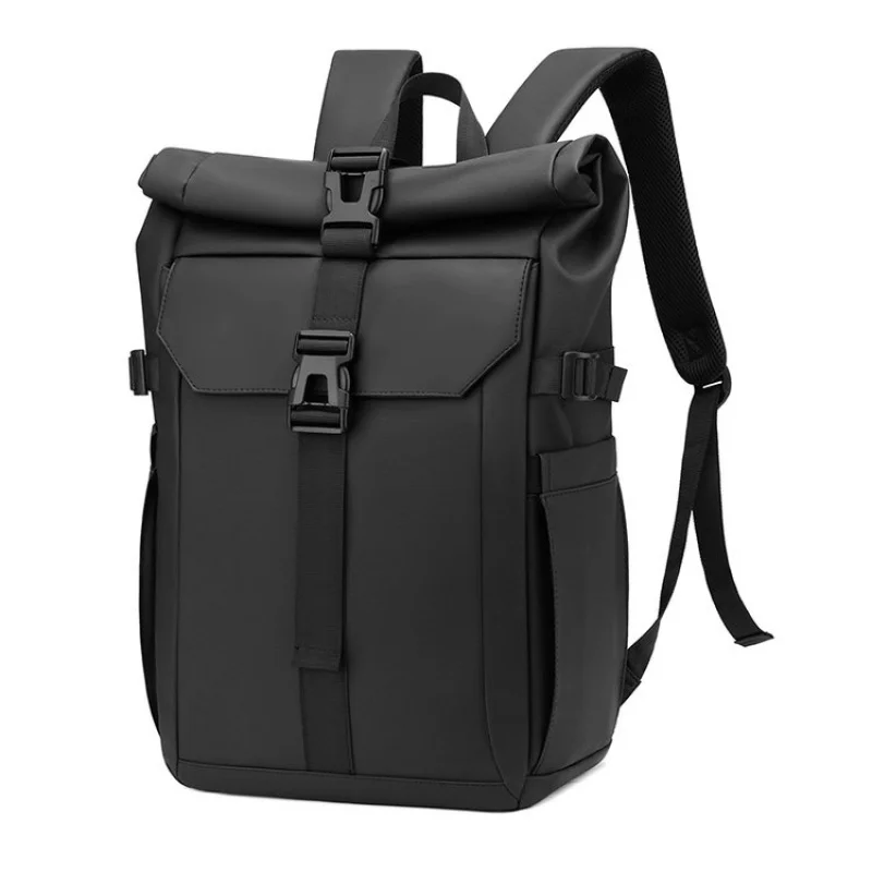 Business backpack for men, high-end and large capacity backpack, men's waterproof Oxford cloth computer bag