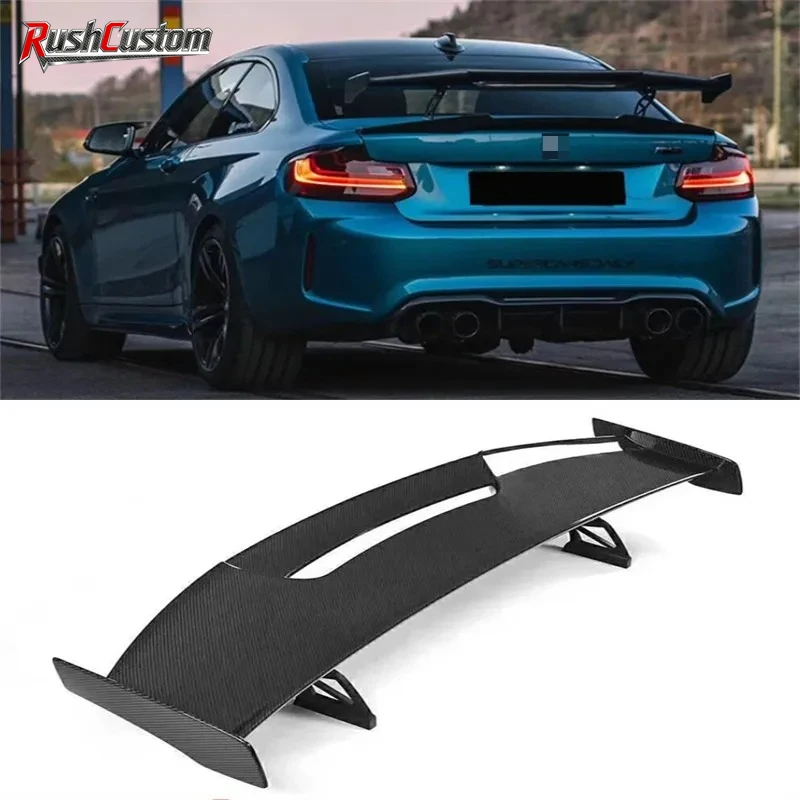 

For BMW M2 M3 M4 M5 Real Carbon Fiber Tail Wing Spoiler Kit
