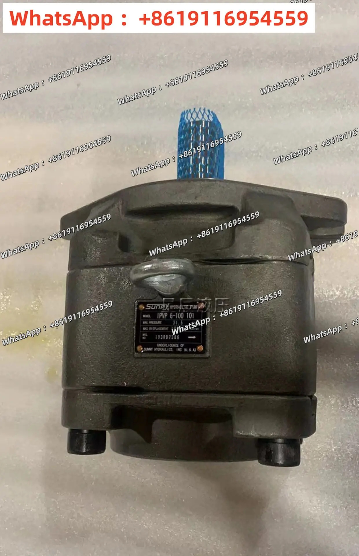 Internal gear pump HG2-80/100/125/160-01R-VPC SUNNY servo oil pump