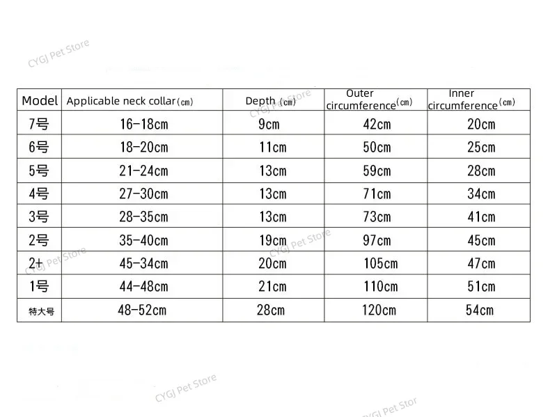 الحيوانات الأليفة المضادة للعض لعق جراحة الجروح شفاء القط الكلاب الصحة الطبية دائرة الحيوانات الأليفة واقية طوق الكلب الرقبة مخروط الانتعاش طوق فقي #6