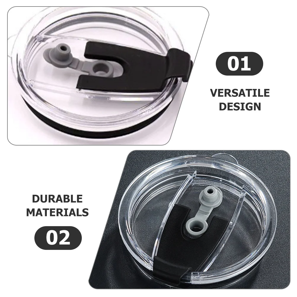 Tampa de copo isolada, 2 peças, para 20 30oz, copos, à prova de vazamento, reutilizável, tampa de silicone, hermética, para viagens ao ar livre, drinkware