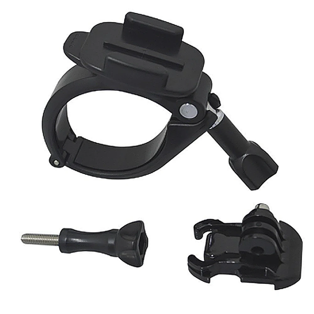 Motocicleta Bike Handle Bracket para Ciclismo, Action Camera Mount, Fixing Base, GoPro Acessórios