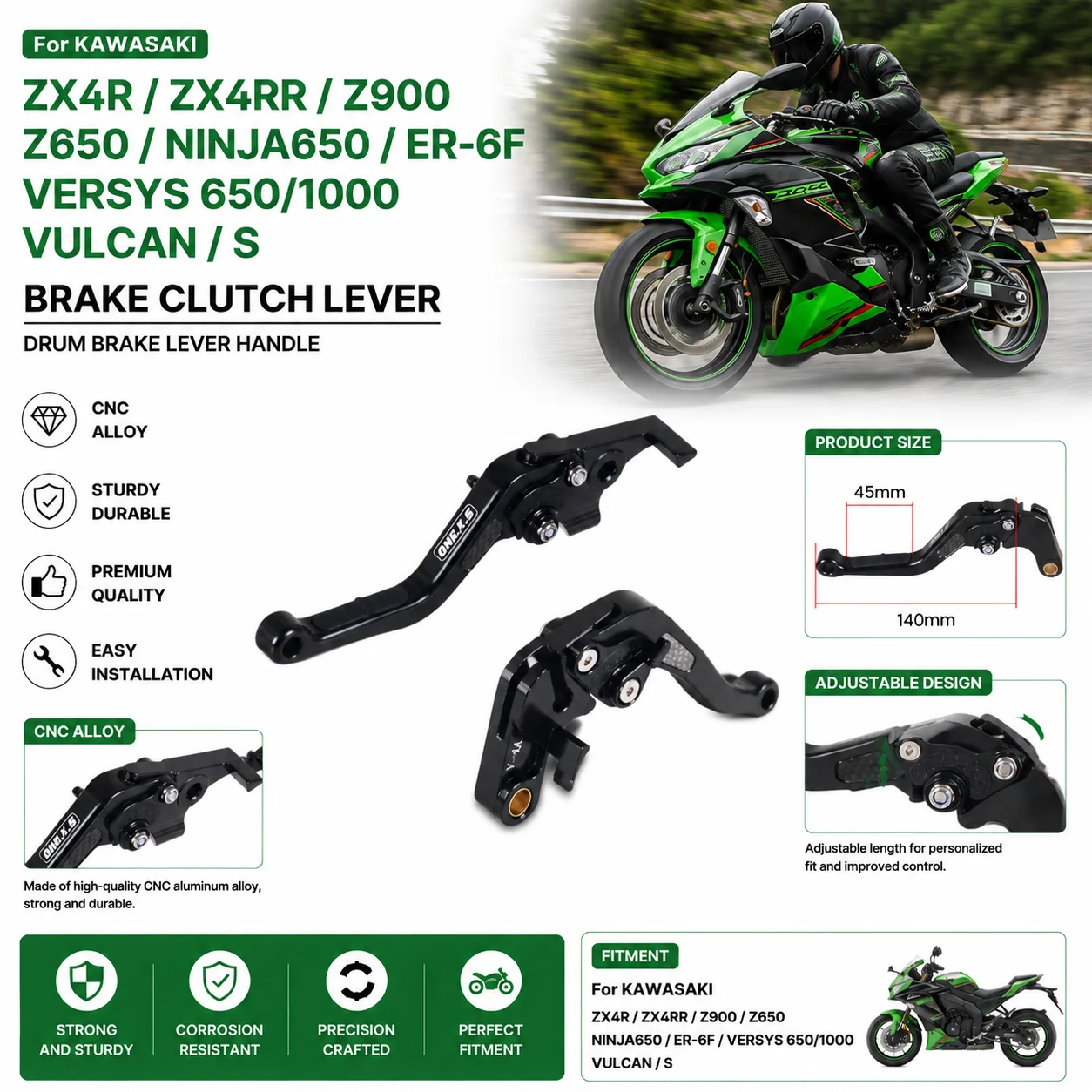 ☆ Z650RSに適合する｜ブレーキ・クラッチレバーセットの商品一覧｜バイク