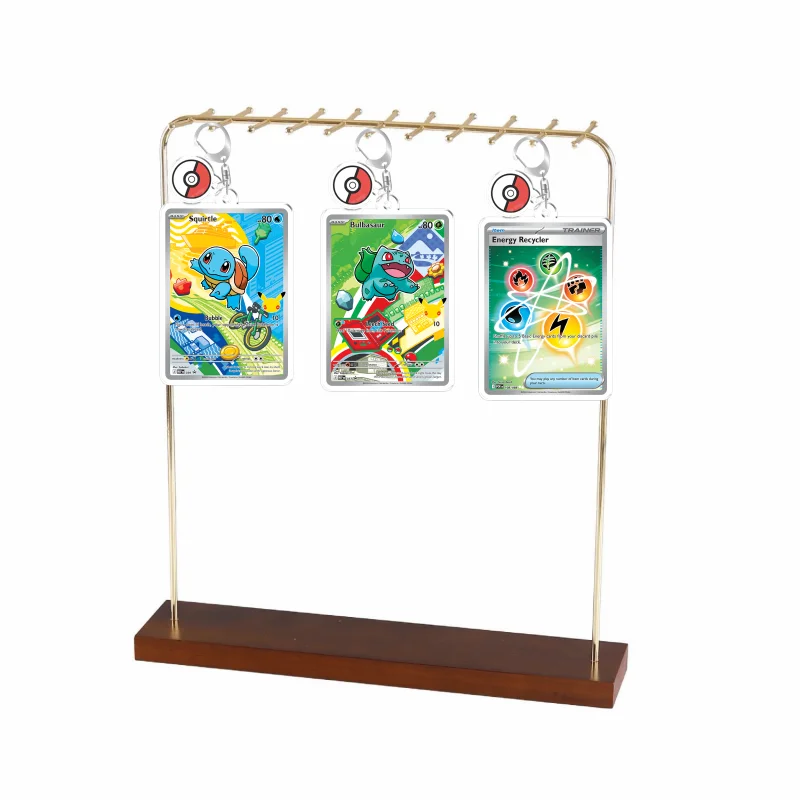 Llavero de acrílico reciclado para fans de Pokémon (Piplup, Charmander, Popplio, Meowth), regalo para aficionados al anime y videojuegos, colgante decorativo para mochila, juguete raro