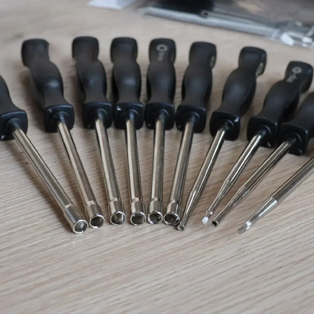 Chave de fenda com aderência confortável para carburador eficaz, manutenção garantida, 15,5 cm, alta qualidade, 10pcs
