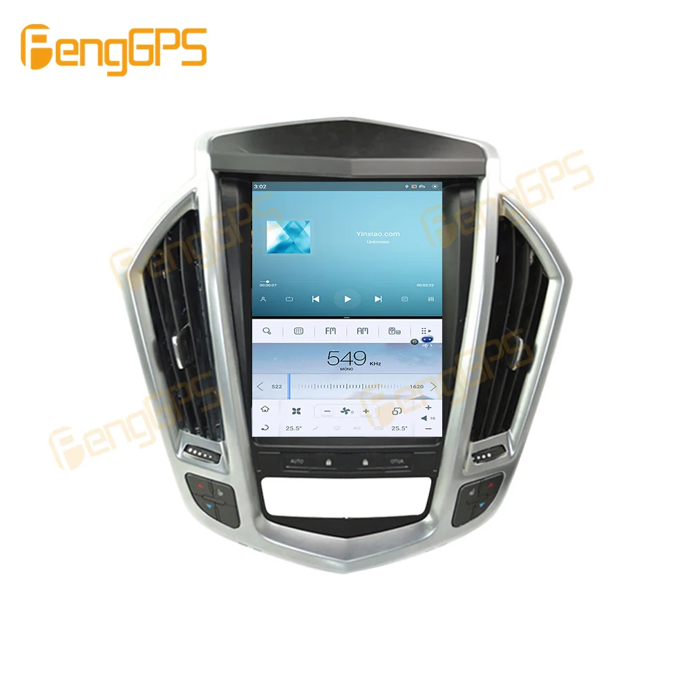 For Cadillac SRX 2009-2012 Android13 Car Radio DSP Multimedia Player 128G GPS Navigation Auto Stereo G6 System Carplay Head Unit