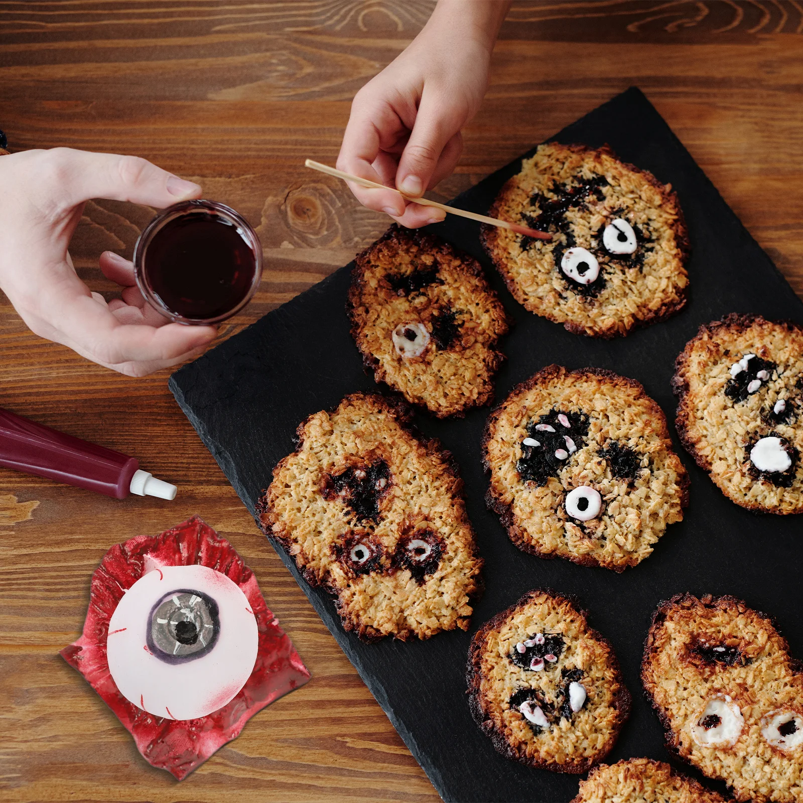 

3 PCS Halloween Desktop Decoration Realistic Body Parts Party Favors Horror Props