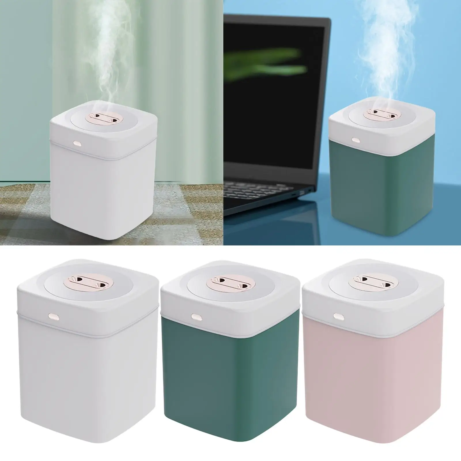 Air Humidifier 3L Silent with Night Light Mist Spray for Travel Home Bedroom