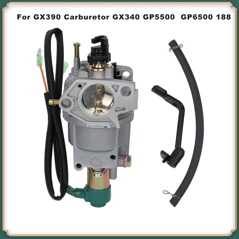

Карбюратор для GX340 GX390 — совместимый с ручным дросельным генератором GP5500 GP6500 188