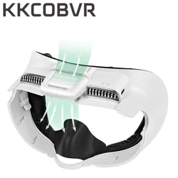 KKCOBVR K3 Ventilador de eliminación de niebla de espejo compatible con Quest 3, mantenimiento de ventilación facial