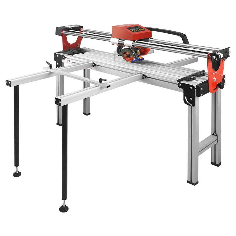Womaron 2500mm Automatic Table Saw Cutting Machine Large Porcelain Tile Marbl Slab Stone Cutting Machine 45Degree Tile Cutter