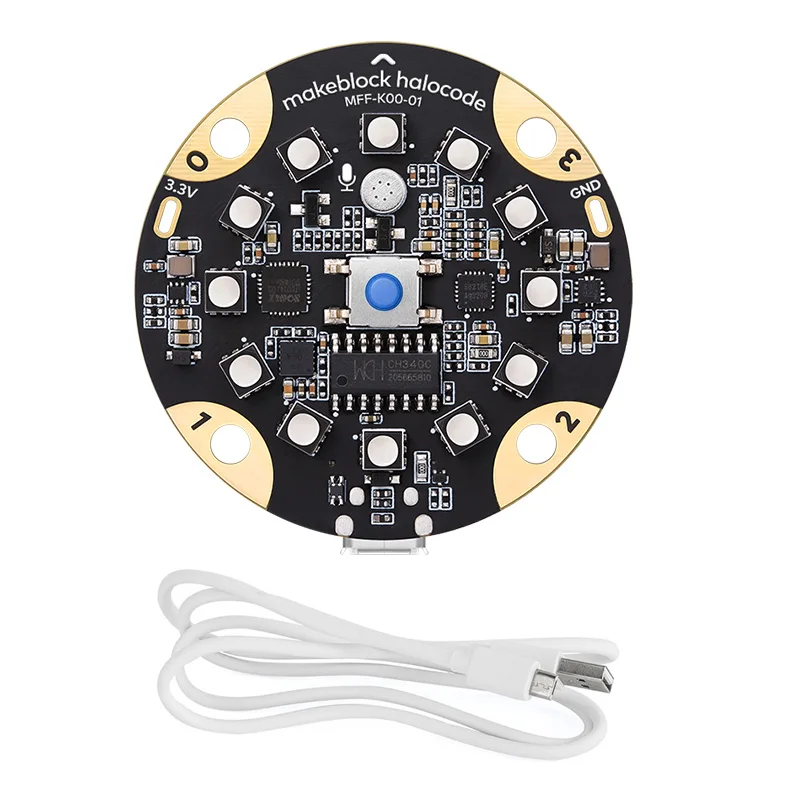 Childlike Halo Board Veneer Wireless Networking Veneer Computer Wi-Fi AI Voice Recognition Raspberry Pi