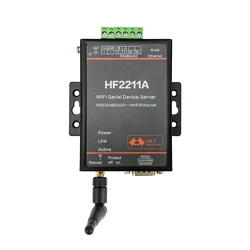 HF2211 Moduł konwertera szeregowego na WiFi RS232/RS485/RS422 na WiFi/Ethernet do transmisji danych automatyki przemysłowej HF2211A