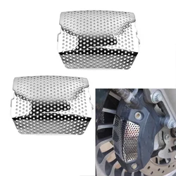 Motorcycle Black/Chrome Front Brake Caliper Insert Set For Harley Touring Road King Electra Glide CVO Ultra Classic V-Rod