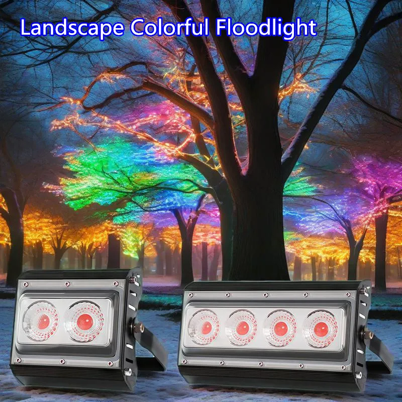 

Garden Lamp Landscape Colorful Floodlight 10W 20W 50W Outdoor Tree Lights Waterproof Path Spotlights for Gazebo Terrace Park
