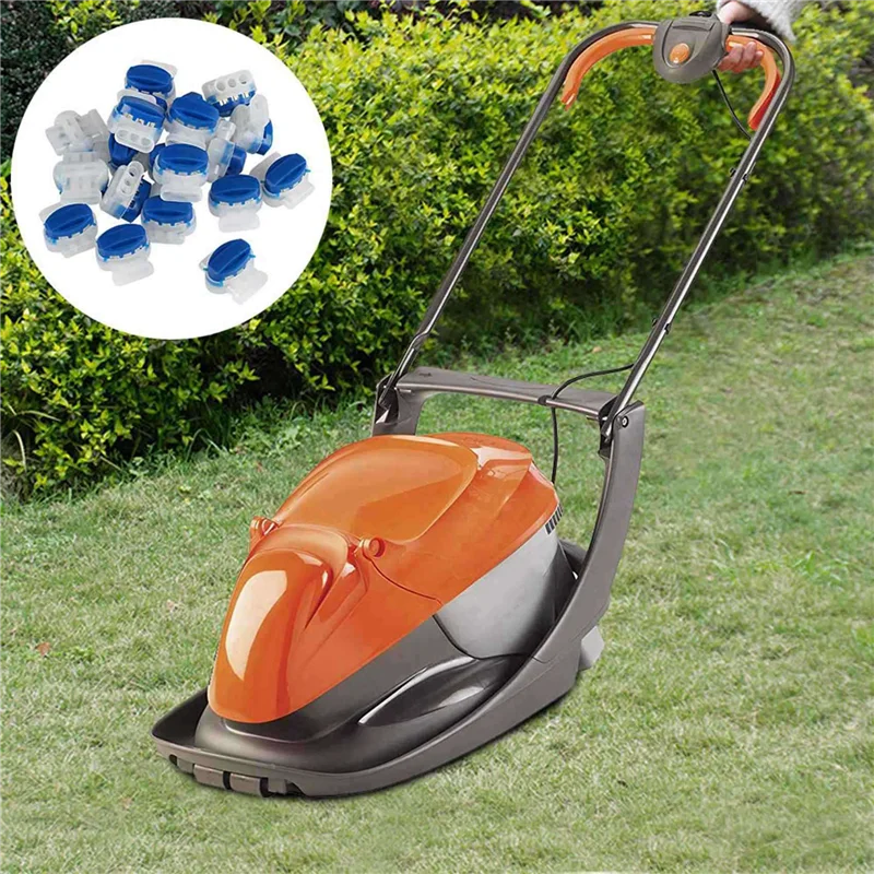

PZHI-40Pcs Waterproof Wire Connector Crimp Gel Filling Robot Lawn Mower Outdoor Garden Irrigation Application