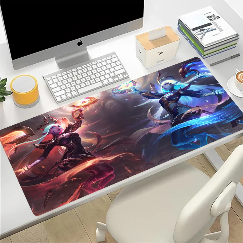 League of Legends Soraka Large Mouse Pad Gaming Mousepad PC Gamer Computer Office Mouse Mat XXL Laptop Keyboard Mat Desk Pad