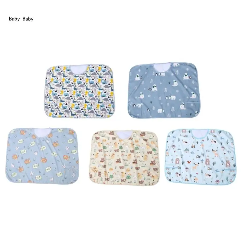 ผ้าห่มให้นมผ้าฝ้ายลายการ์ตูน Soft Privacy Nursing Cover Q81A