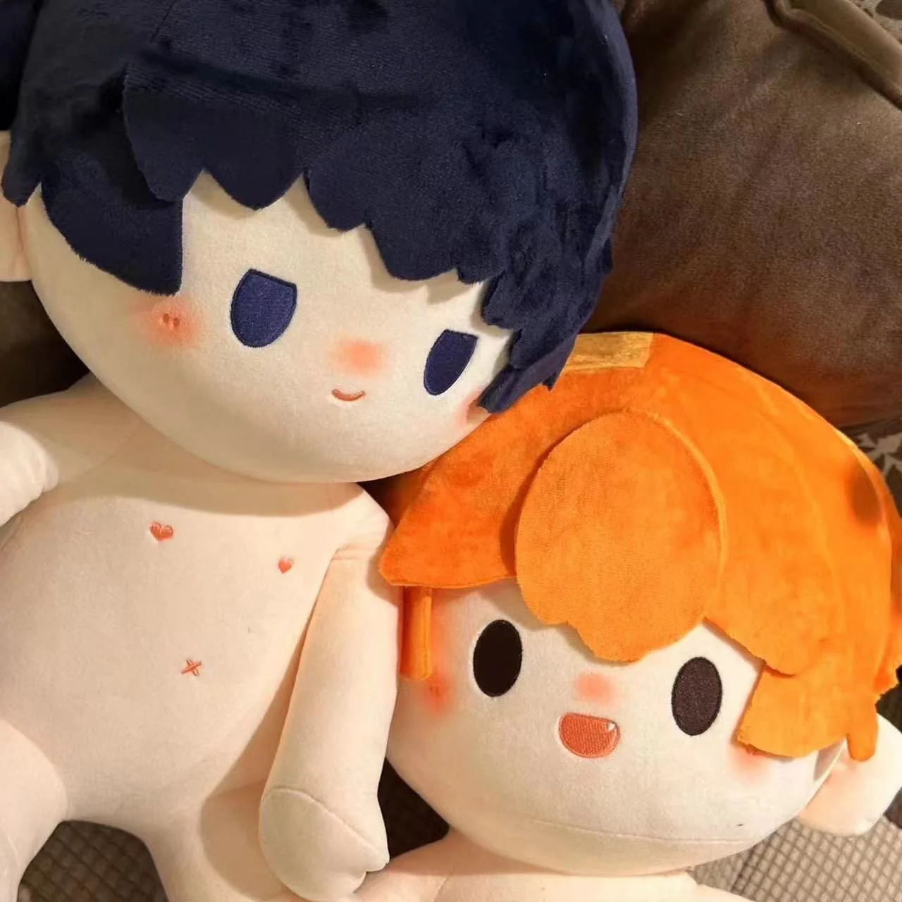 

40CM Anime Role Tobio Kageyama Hinata Shoyo Soft Plush Doll Body Dress Up Stuffed Toy Sitting Posture Pillow Adorable Gift