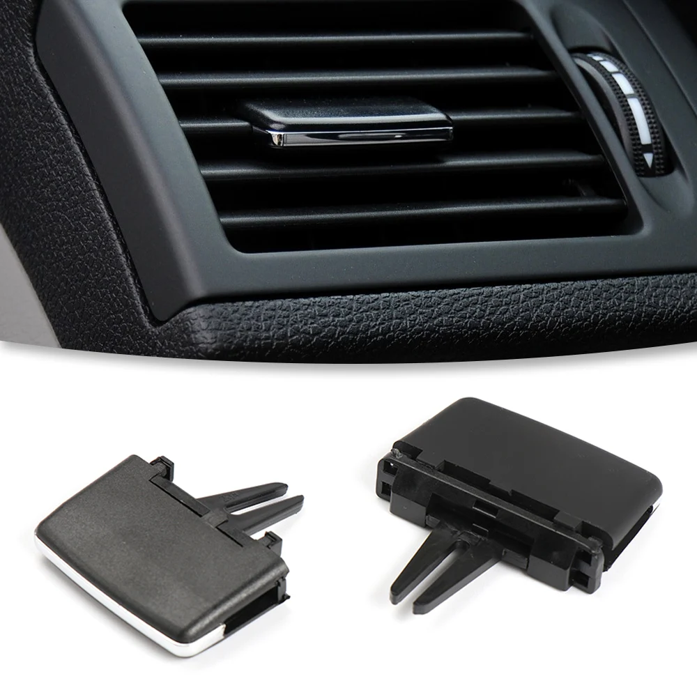 لمرسيدس بنز C GLK الفئة C180 C200 GLK300 2007-2015 W204 X204 سيارة الجبهة تكييف الهواء التيار المتناوب تنفيس مصبغة كليب المنزلق