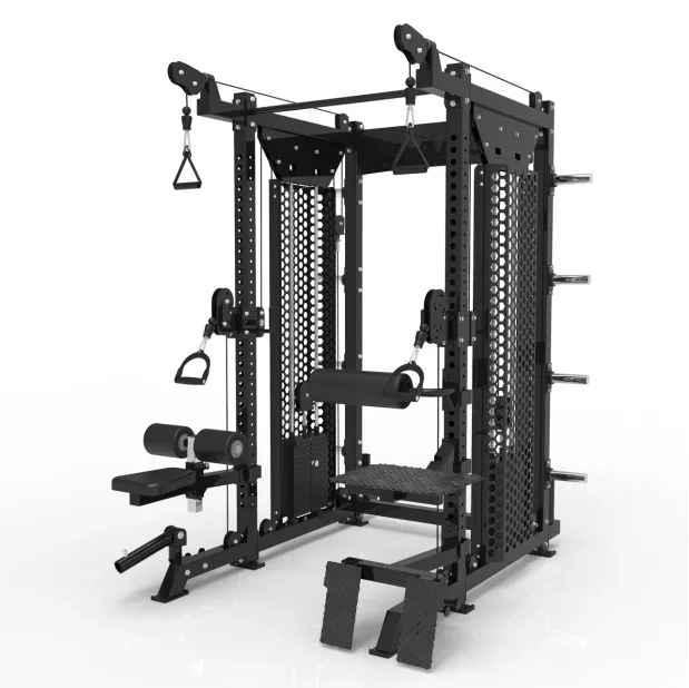 2024 new design bodybuilding fitness gym equipment multi functional machine and smith machine and racks