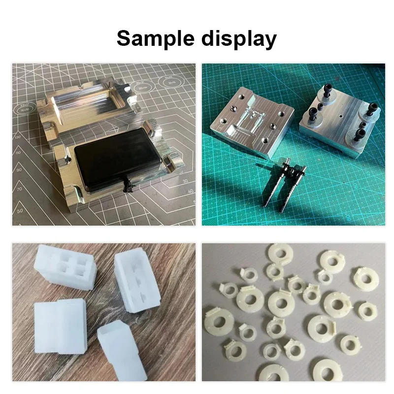 220V/110V 15g Vertical Injection Molding Machine Desktop Polymer Plastic Injection Molding Machine USB Head Plug Molding Machine